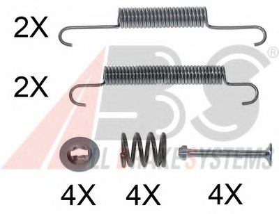 Комплектующие, тормозная колодка A.B.S. купить