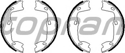 Комплект тормозных колодок, стояночная тормозная система TOPRAN купить