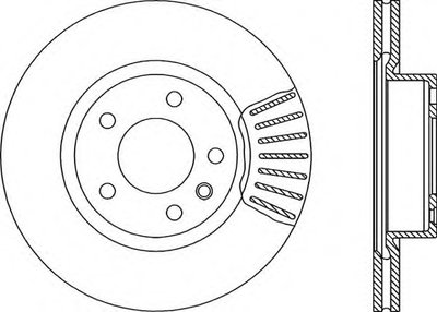 Тормозной диск RADIANCE OPEN PARTS купить