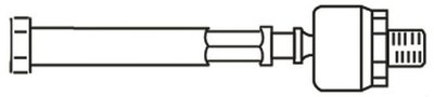 Осевой шарнир, рулевая тяга FRAP купить