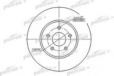 Тормозной диск PATRON купить