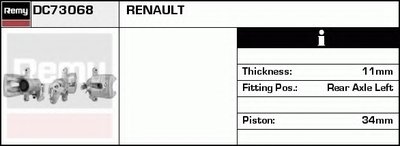 Тормозной суппорт Remanufactured REMY (Multiline) DELCO REMY купить