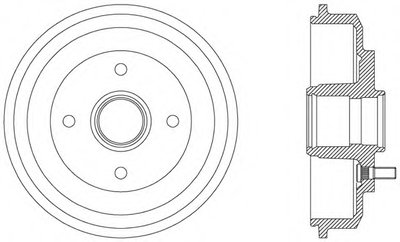 Тормозной барабан ADVANCE OPEN PARTS купить