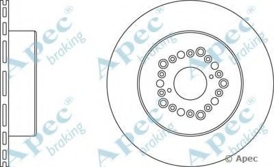 Тормозной диск APEC braking купить