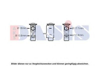 Расширительный клапан, кондиционер AKS DASIS купить