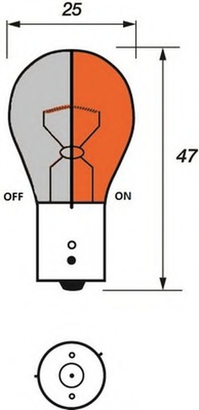 Лампа накаливания, фонарь указателя поворота Clear Effect MOTAQUIP купить