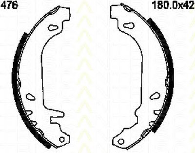 Комплект тормозных колодок TRISCAN купить