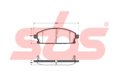 Комплект тормозных колодок, дисковый тормоз sbs купить