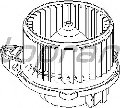 Электродвигатель, вентиляция салона TOPRAN купить