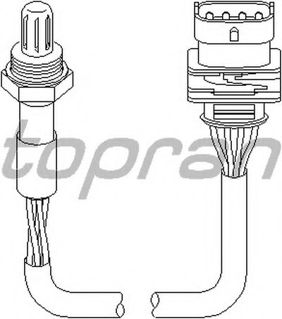 Лямда-зонд TOPRAN купить