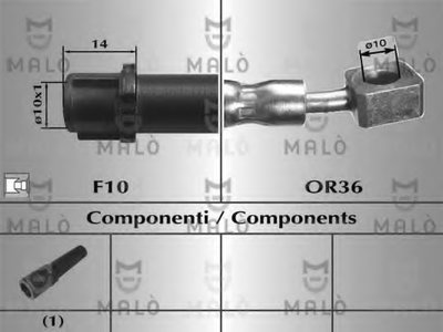Тормозной шланг MALÒ купить