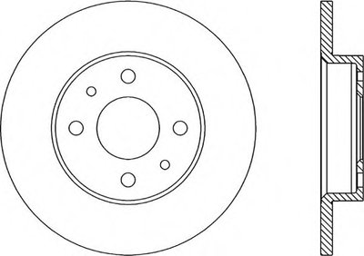 Тормозной диск ADAPTIVE OPEN PARTS купить