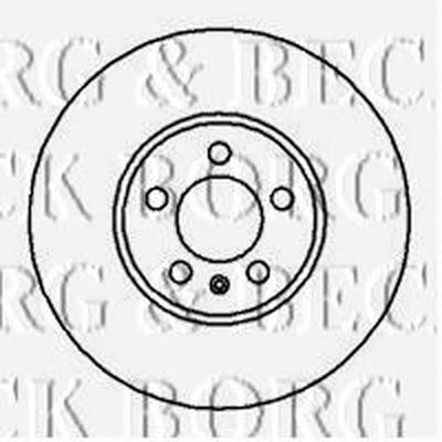 Тормозной диск BORG & BECK купить