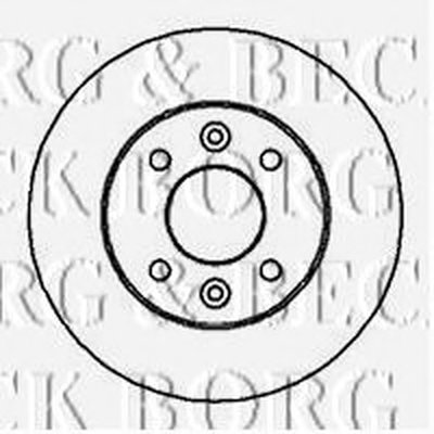Тормозной диск BORG & BECK купить