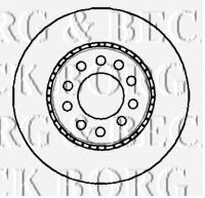 Тормозной диск BORG & BECK купить