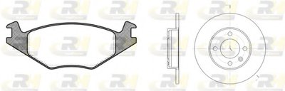 Комплект тормозов, дисковый тормозной механизм Dual Kit ROADHOUSE купить