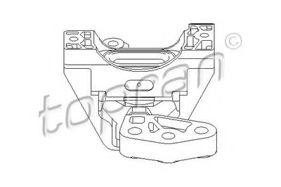 Кронштейн двигателя TOPRAN купить