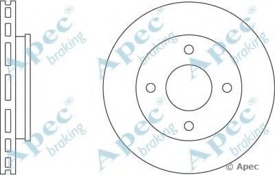 Тормозной диск APEC braking купить