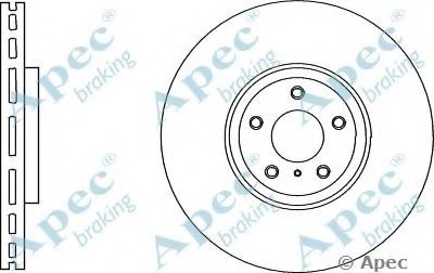 Тормозной диск APEC braking купить