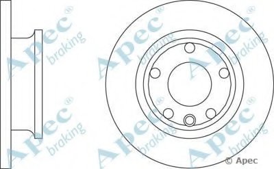 Тормозной диск APEC braking купить