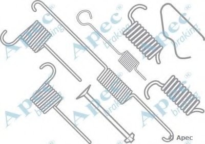 Комплектующие, тормозная колодка APEC braking купить