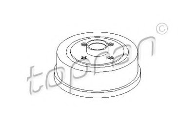 Тормозной барабан TOPRAN купить