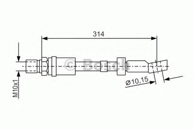 Тормозной шланг BOSCH купить