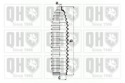 Комплект пылника, рулевое управление QUINTON HAZELL купить