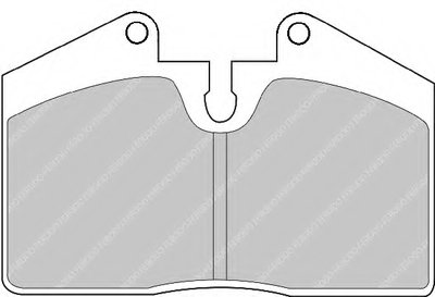 Комплект тормозных колодок, дисковый тормоз PREMIER FERODO купить