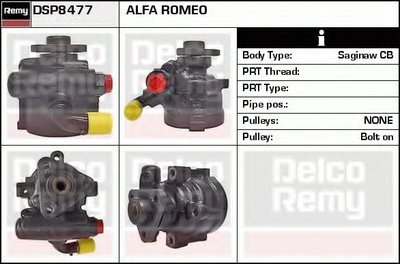 Гидравлический насос, рулевое управление Remanufactured REMY (Multiline) DELCO REMY купить