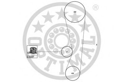 Комплект ремня ГРМ OPTIMAL купить