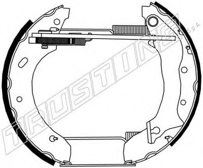 Комплект тормозных колодок FAST KIT TRUSTING купить