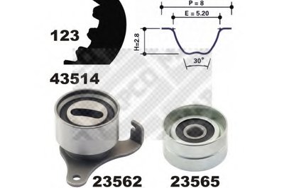 Комплект ремня ГРМ MAPCO купить