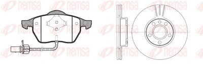 Комплект тормозов, дисковый тормозной механизм Twin Kit REMSA купить