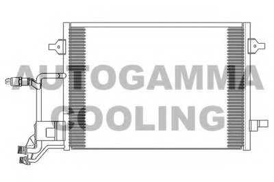 Конденсатор, кондиционер AUTOGAMMA купить