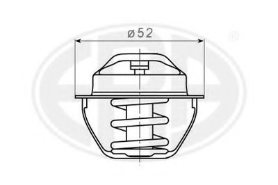 Термостат, охлаждающая жидкость ERA купить