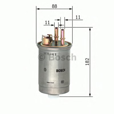 Фильтр топливный 1.9D Doblo/Palio 01-/Punto 99-