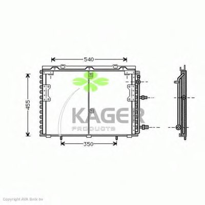 Конденсатор, кондиционер KAGER купить