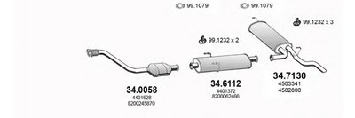 Система выпуска ОГ ASSO купить