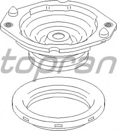 Опора стойки амортизатора TOPRAN купить