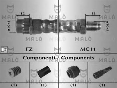 Тормозной шланг MALÒ купить