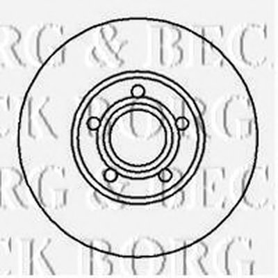 Тормозной диск BORG & BECK купить