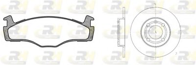 Комплект тормозов, дисковый тормозной механизм Dual Kit ROADHOUSE купить