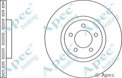 Тормозной диск APEC braking купить