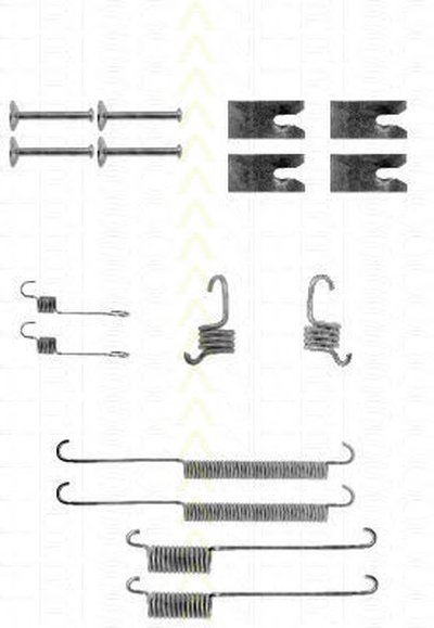 Комплектующие, тормозная колодка TRISCAN купить