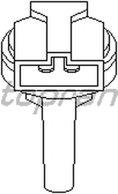 Термовыключатель, вентилятор радиатора TOPRAN купить