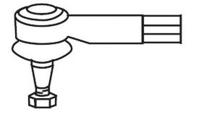 Наконечник поперечной рулевой тяги FRAP купить
