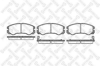 Тормозные колодки передние (16.5mm)OpelMonterey3.1TD,3.2 91-;3.5V624V,3.0DTI 98-