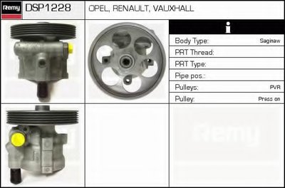 Гидравлический насос, рулевое управление Remanufactured REMY (Multiline) DELCO REMY купить