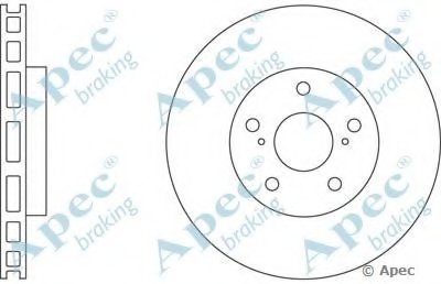 Тормозной диск APEC braking купить